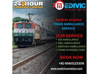 Medivic Aviation Makes the Difficult Journey of Patients in Delhi Easier Through Train Ambulance