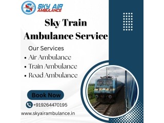 Hire Sky Train Ambulance Service in Bhopal under the Doctor Support Team