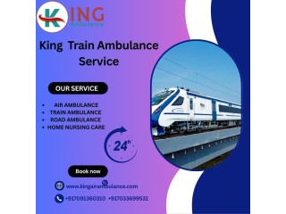 King Train Ambulance Service in Patna Offers You Excellent Medical Care