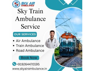 Use Sky Train Ambulance service in Delhi to transport your critical patient