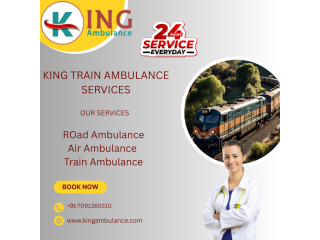 Choose King Train Ambulance Service in Silchar for your critically ill patients