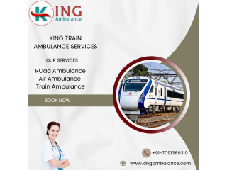 Book King Train Ambulance service in Pune for your patient now