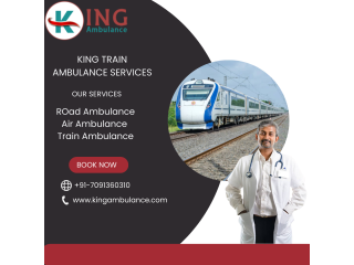 Book King Train Ambulance Service in Jabalpur for your patient now