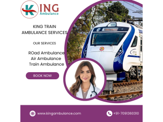 Book King Train Ambulance Service in jamshedpur for your patient now