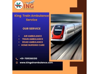 Use King Train Ambulance Services in Ranchi for Essential and Critical Cases