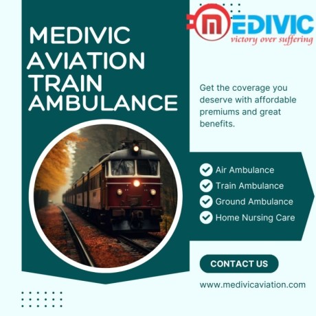 medivic-aviation-train-ambulance-services-in-dibrugarh-provides-special-facility-big-0