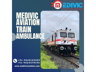 Medivic Aviation Train Ambulance Services in Vellore  provides a trouble-free medical transport facility