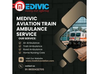 Medivic Aviation Train Ambulance in Delhi Helps Transfer Patients at Competitive Prices