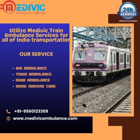 medivic-train-ambulance-in-patna-that-provides-cozy-medical-travel-and-timely-delivery-big-0