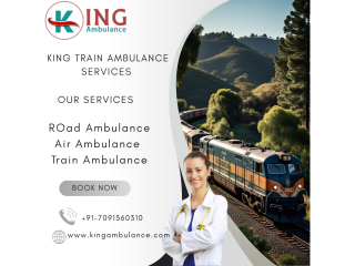 Get King Ambulance Service in Jabalpur now for live care of your patient