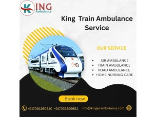 King Train Ambulance service in Indore provides a under and comfortable transfer  patients.