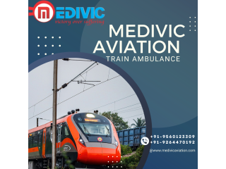 Medivic Aviation Train Ambulance Services in Kolkata is acquiring a skilled nurse with your patient