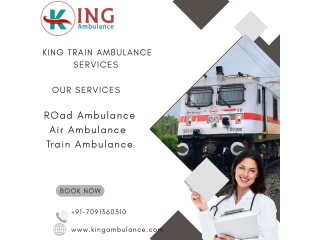 Choose King Ambulance Service in Siliguri now to take care of your injured patient.