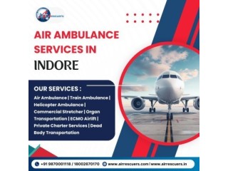 Air Ambulance Services in Indore | 24/7 Emergency Medical  Air Rescuers