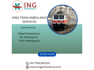 Choose King Ambulance Service in Raipur now to take care of your critical patient
