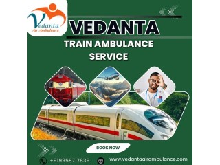 Vedanta provides patients in Pune with train ambulance services that are regularly monitored