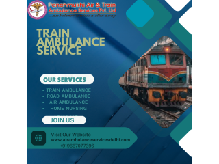 Book Panchmukhi Train Ambulance Services in Delhi to transport your injured patient across the country.