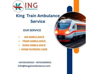 Use the King Train Ambulance service in Varanasi as it provides transport facility to your patient