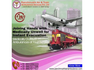 With an Advanced Care Unit, Hire an Air Ambulance from Delhi by Panchmukhi