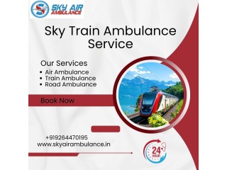Choose Sky Train Ambulance Services with Expert Medical Team in Siliguri