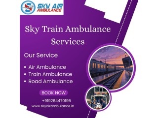Get Sky Train Ambulance Services to Transport Your Critical Patient to Guwahati