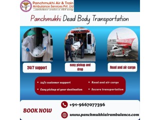 Panchmukhi Corpse Ambulance in Vellore offering Secure and Respectful Corpse Transfer Facility