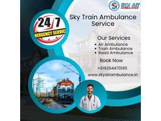 Sky Train Ambulance provides the safest service in India