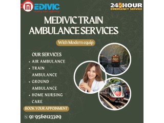 Get a Secure Patient Transfer in Guwahati with Medivic Train Ambulance Service