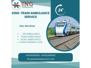 King Train Ambulance Service plays an important role in transporting patients in Jamshedpur