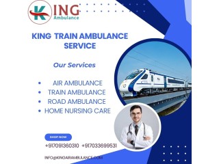 King Train Ambulance Service in Raipur which provides well-equipped transportyour patient.