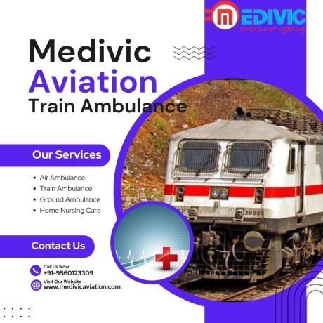 medivic-aviation-train-ambulance-service-in-kolkata-provides-amazing-facilities-big-0