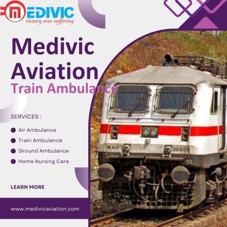 medivic-aviation-train-ambulance-service-in-dibrugarh-provides-amazing-facilities-big-0