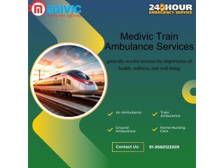 Medivic Train Ambulance in Mumbai transfers critical patients without Issue and on time