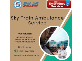 Choose Sky Train Ambulance Service to transport your critically ill loved ones to Ranchi