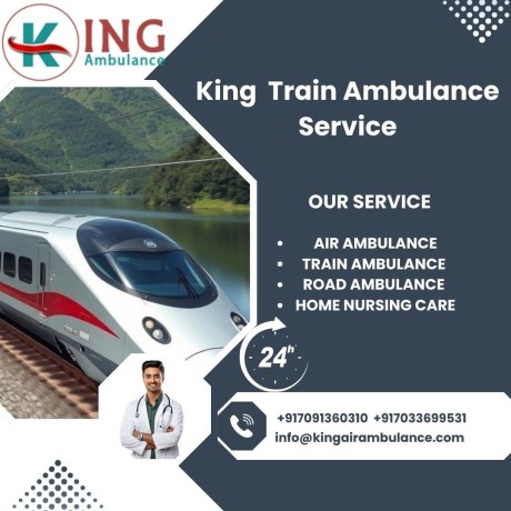king-train-ambulance-in-siliguri-provides-a-comfortable-transportation-facility-to-your-patient-at-a-very-low-rate-big-0