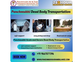 Panchmukhi Dead Body Ambulance in Ranchi- Excellent Corpse Transport Facility