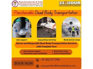 Panchmukhi Dead Body Ambulance in Patna Offering Alternative Corpse Transportation Facility