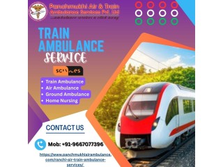 Choose the Panchmukhi train ambulance service in Kolkata for the transport of your patient