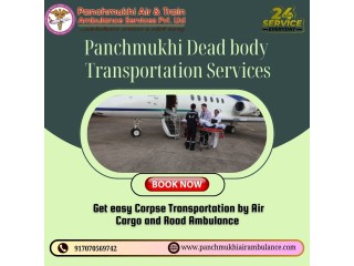 Panchmukhi funeral Transportation in Ranchi with arranging corpse transit full secure