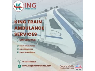 King Train Ambulance in Guwahati Is Well-Equipped To Handle Emergency Transfers Effectively