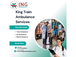 King Train Ambulance in Mumbai Offers Secure Long-Distance Patient Transfers
