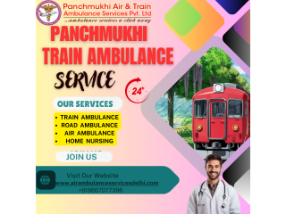 Use the Panchmukhi train ambulance service in Delhi for the transportation of your patient across India.
