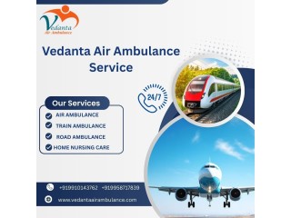 Vedanta Air Ambulance service provides safest transfer facility to your patients in Dimapur
