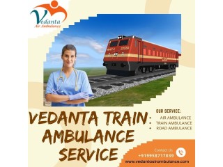 Vedanta Train Ambulance in Raipur Can Help You Move Patients Safely