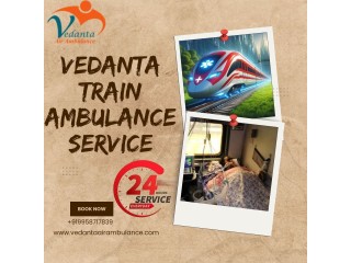 Vedanta Train Ambulance Provides Transfer Services in Mumbai within the Stipulated Time