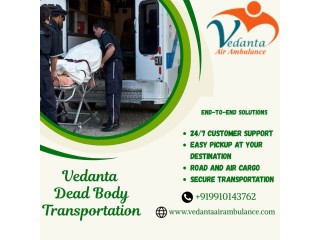 Vedanta corpse Ambulance in Varanasi- Helpful while arranging corpse transportation