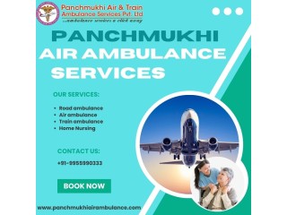 Choose Excellent Air Ambulance from Patna with Effective Medical Care through Panchmukhi