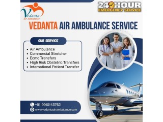 Call Vedanta Air Ambulance from Patna to Shift Your Sick Patients Safely and Speedily