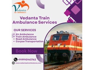 Now, Vedanta Train Ambulance provides the best and accessible ambulance to transport patients in Asansol