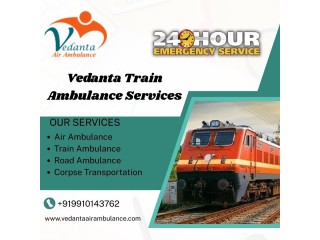 Select the Vedanta to transport your critical patient in Ernakulam with its Train Ambulance